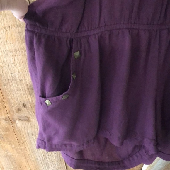 Billabong burgundy short romper size small - Picture 3 of 9